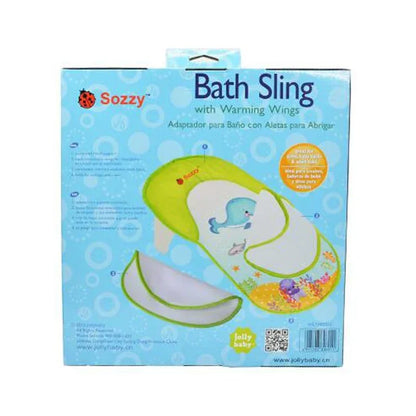 Sozzy™ Collapsible Baby Bath Bed | Foldable Mesh Support Chair for Newborns - bebeika