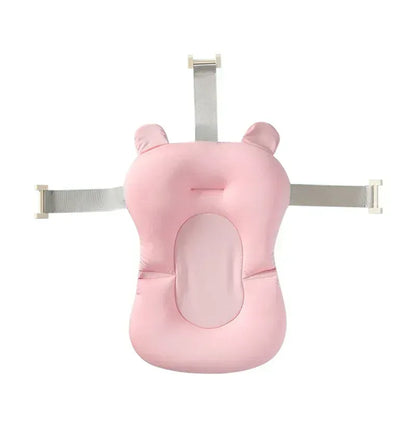 AquaCushion™ Soft Baby Bath Pad | Non-Slip Floating Bathtub Pillow for Newborns - bebeika