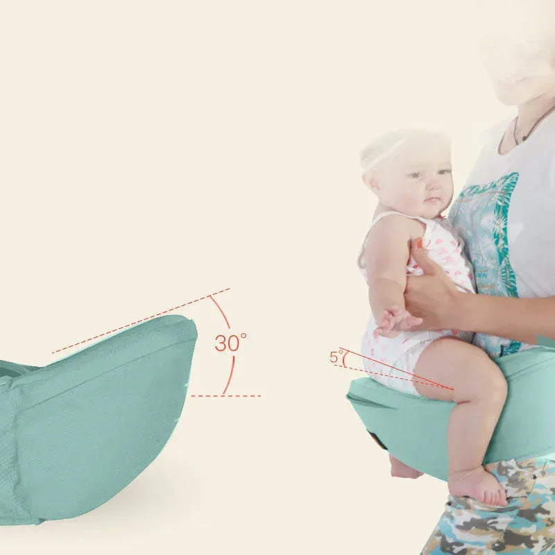 ApexCarry™ 3-in-1 Baby Carrier | Ergonomic Hip Seat & Multi-Position Support - bebeika