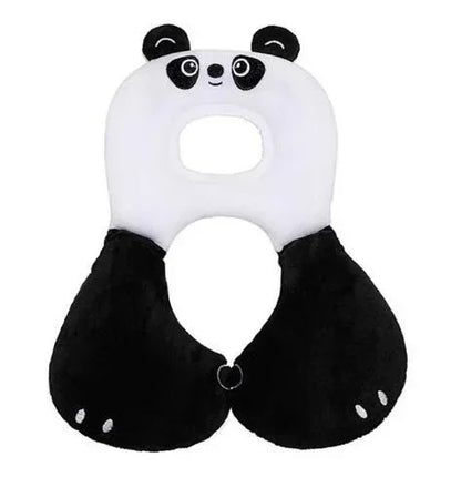 TravelBuddy™ Cartoon Toddler Neck Pillow | Animal Travel Headrest - bebeika