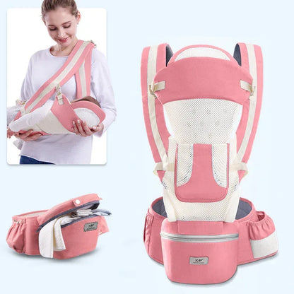 OmniSupport™ 48-Month Baby Carrier | Heavy-Duty 3-in-1 Hip Seat & Sling - bebeika