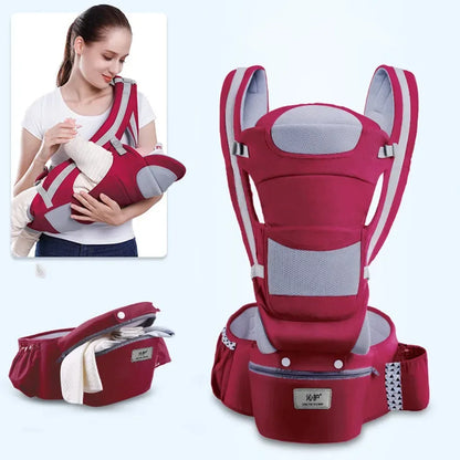 OmniSupport™ 48-Month Baby Carrier | Heavy-Duty 3-in-1 Hip Seat & Sling - bebeika