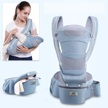 OmniSupport™ 48-Month Baby Carrier | Heavy-Duty 3-in-1 Hip Seat & Sling - bebeika