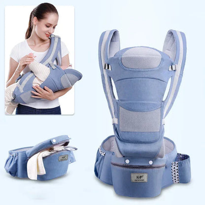 OmniSupport™ 48-Month Baby Carrier | Heavy-Duty 3-in-1 Hip Seat & Sling - bebeika