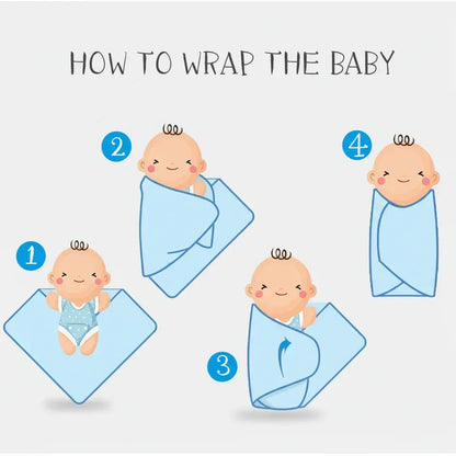 CloudKnit™ Premium Knitted Baby Blanket | 100x80cm Soft Swaddle - bebeika