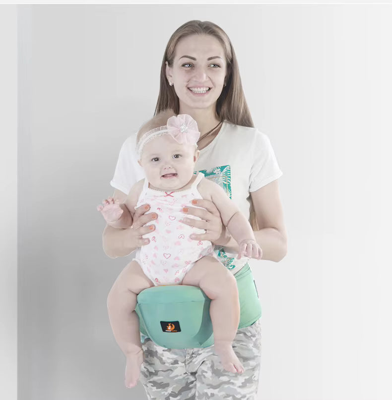 ApexCarry™ 3-in-1 Baby Carrier | Ergonomic Hip Seat & Multi-Position Support - bebeika