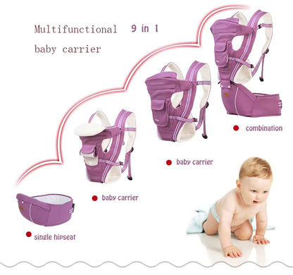 Gabesy™ Ortho-Care Baby Carrier | Ergonomic Anti-O-Leg Hipseat & Sling - bebeika