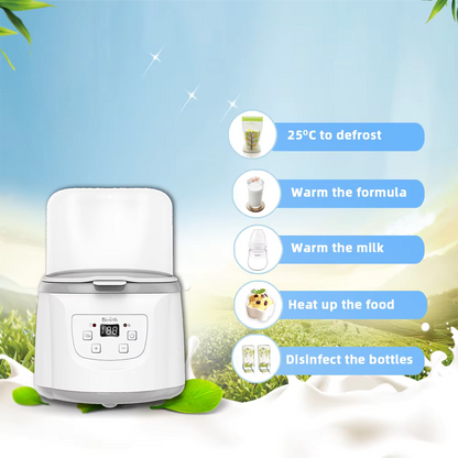 Bimirth™ Double Bottle Warmer | Smart Milk Warmer & Steam Sterilizer - bebeika