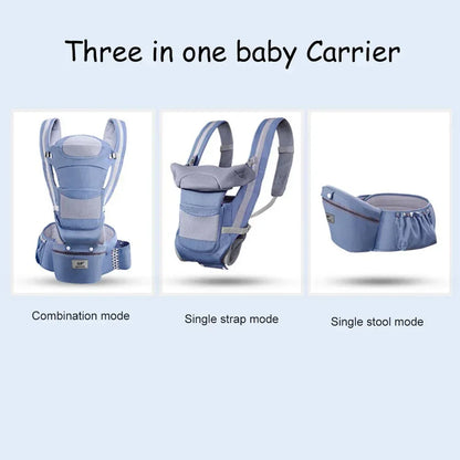 OmniSupport™ 48-Month Baby Carrier | Heavy-Duty 3-in-1 Hip Seat & Sling - bebeika