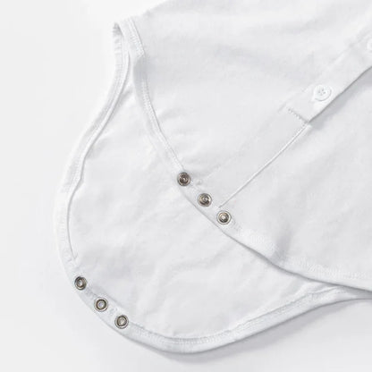 LondonElite™ Gentleman Baby Romper | Short-Sleeve Tailored Bodysuit - bebeika