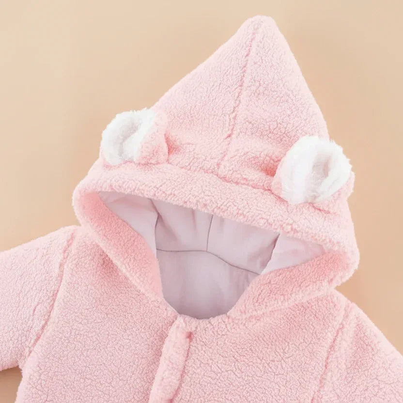 VelvetVault™ Baby Winter Coverall | Thickened Thermal "Holding" Suit - bebeika