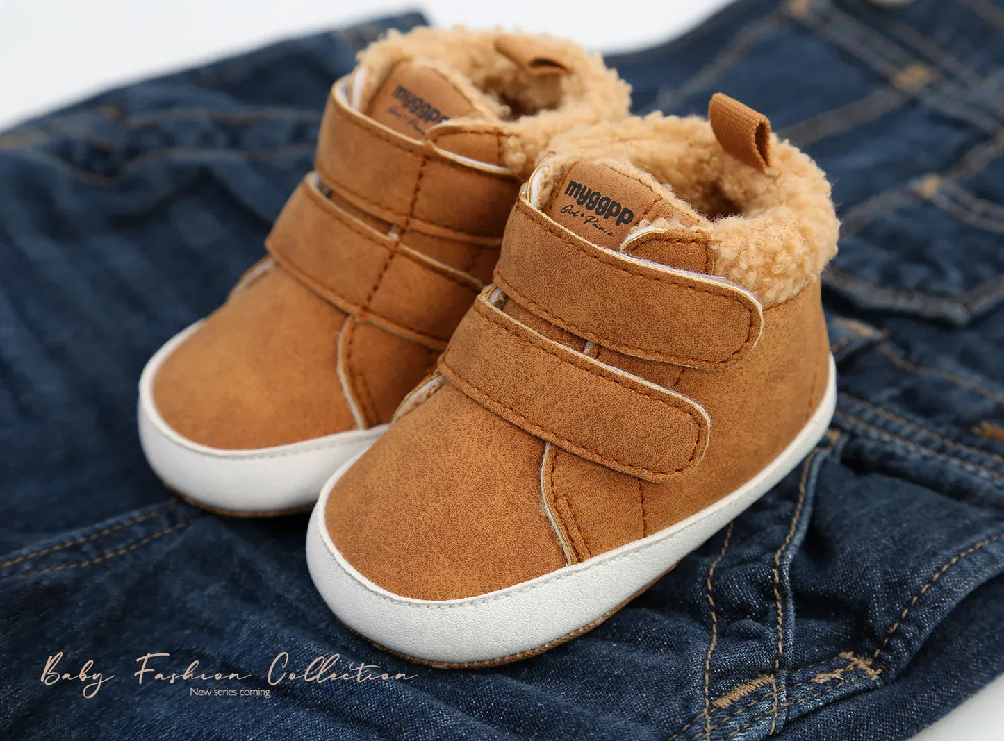 ArcticSteps™ High-Top Winter Sneaker | Warm Fleece First Walkers - bebeika