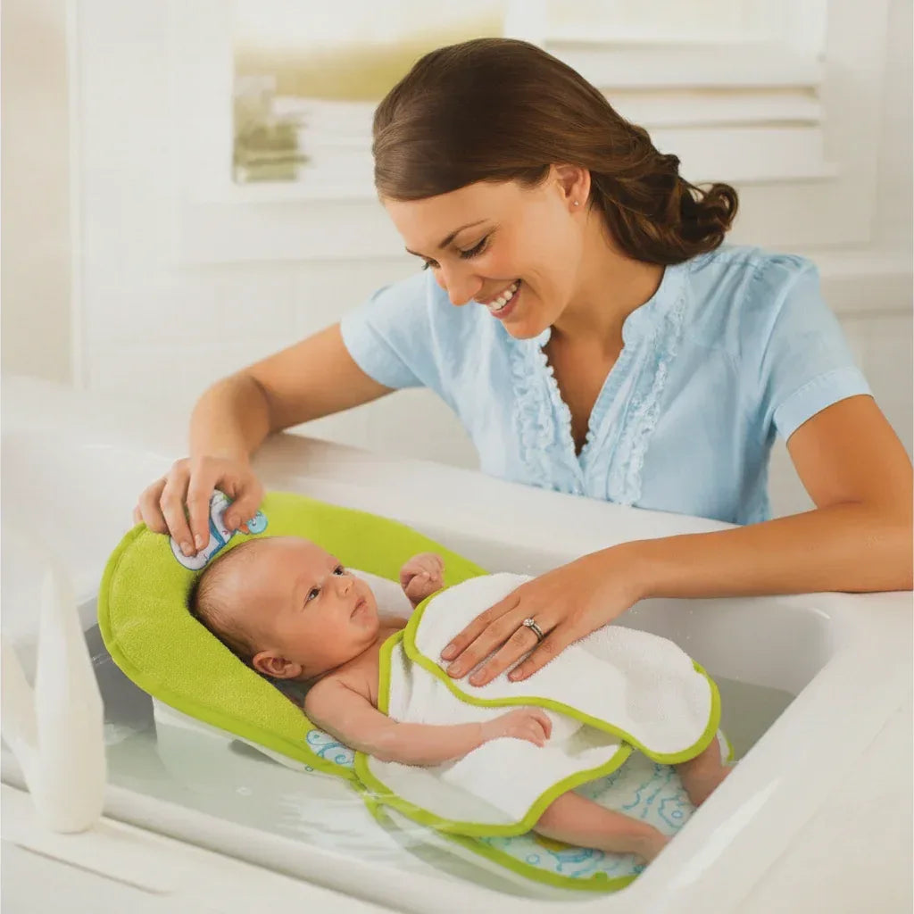 Sozzy™ Collapsible Baby Bath Bed | Foldable Mesh Support Chair for Newborns - bebeika