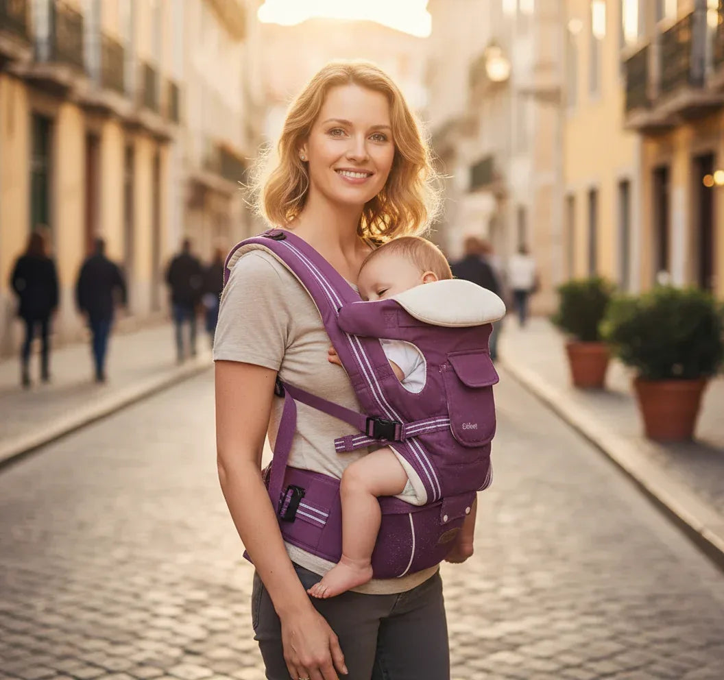 Gabesy™ Ortho-Care Baby Carrier | Ergonomic Anti-O-Leg Hipseat & Sling - bebeika