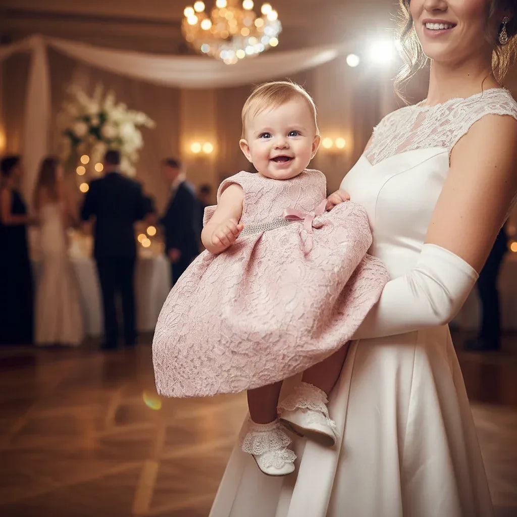PetalCloud™ Baby Princess Dress | Luxury 1st Birthday Tulle Gown - bebeika