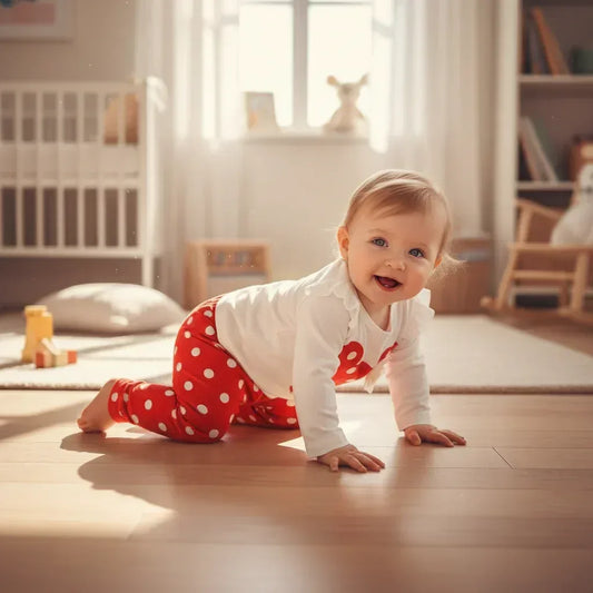 Mini-Sport™ Winter Girls' Set | 2-Piece Fleece T-Shirt & Jogger Pants - bebeika