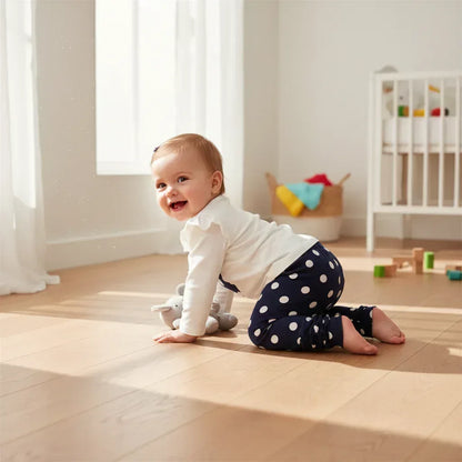 Mini-Sport™ Winter Girls' Set | 2-Piece Fleece T-Shirt & Jogger Pants - bebeika