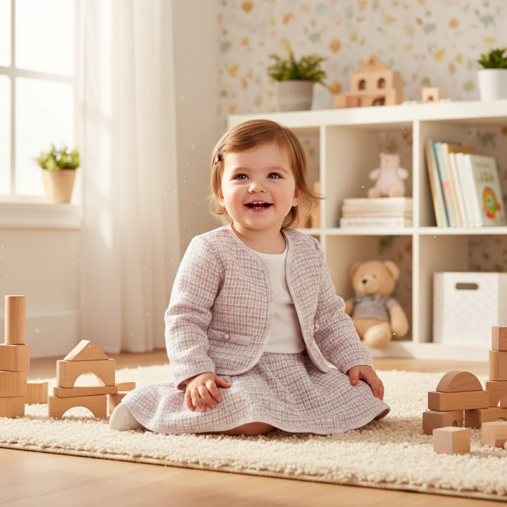 Park Avenue™ 2-Piece Set | Plaid Formal Coat & Tutu Party Dress