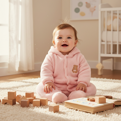VelvetVault™ Baby Winter Coverall | Thickened Thermal "Holding" Suit