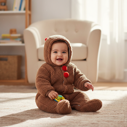 VelvetVault™ Baby Winter Coverall | Thickened Thermal "Holding" Suit