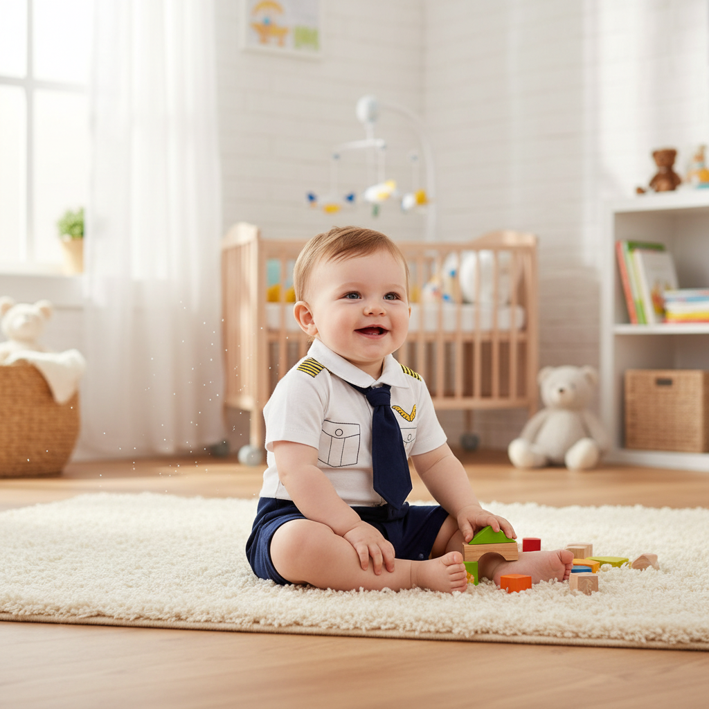 Moonlight™ Newborn Gentleman Romper | Thin Summer Formal Creeper