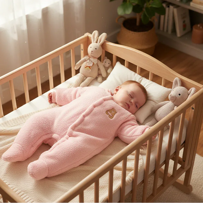 VelvetVault™ Baby Winter Coverall | Thickened Thermal "Holding" Suit - bebeika