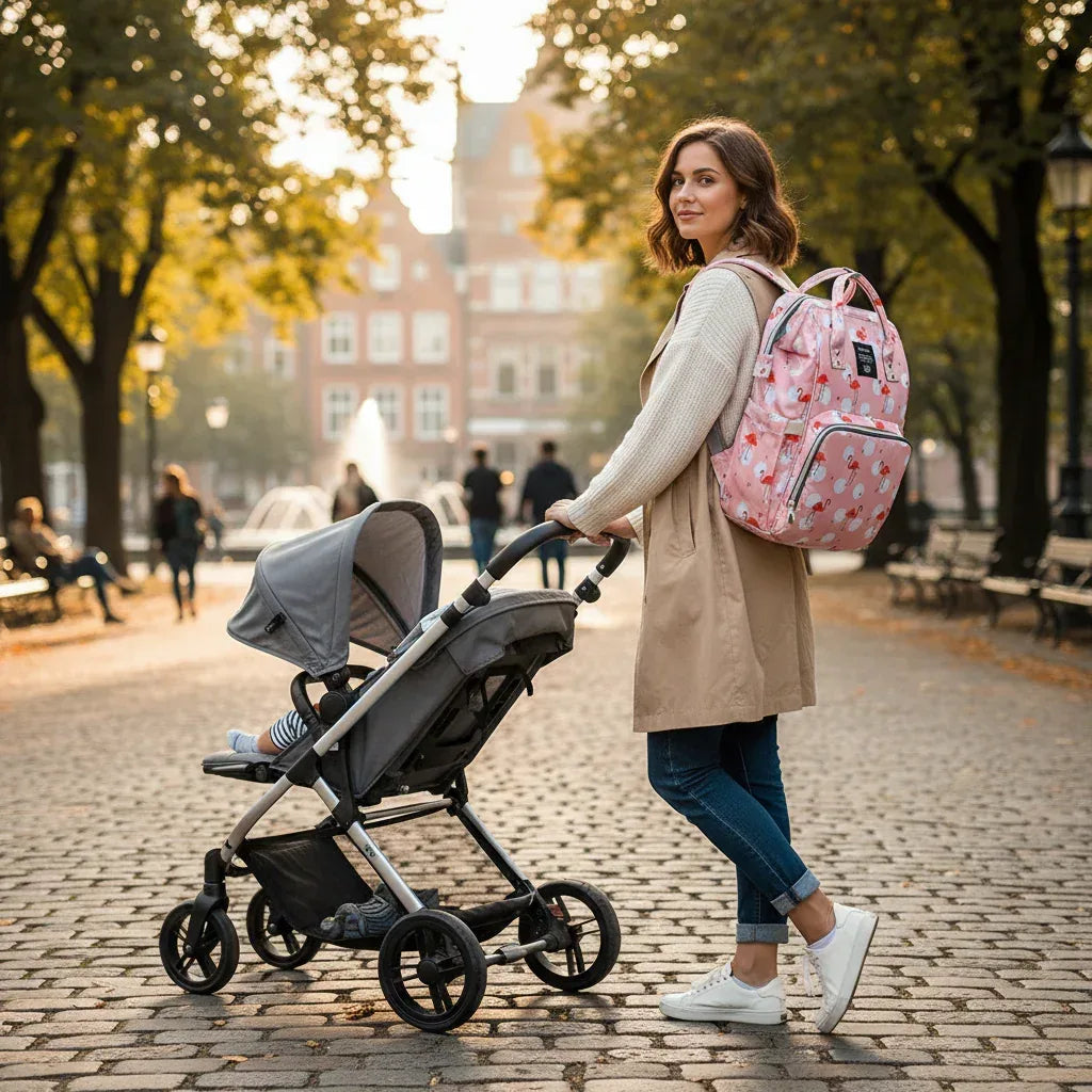 TerraParent™ Multi-Zone Diaper Bag | Large Capacity Expedition Backpack - bebeika