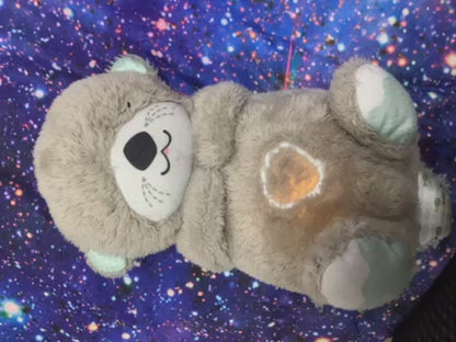 Otter-Calm™ Breathing Sleep Aid | Rhythmic Motion, Music & Light Soother
